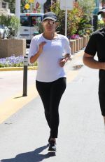 EVA LONGORIA Out Jogging in Cannes 05/19/2017