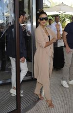 EVA LONGORIA Out on Croisette in Cannes 05/20/2017