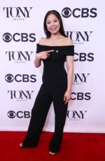 EVA NOBLEZADA at 2017 Tony Awards Meet the Nominees Press Junket in New York 05/03/2017