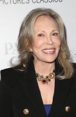 FAYE DUNAWAY at Paris Can Wait Premiere in Los Angeles 05/11/2017