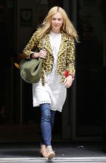 FEARNE COTTON Leaves BBC Radio 2 Studio in London 05/29/2017