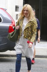 FEARNE COTTON Leaves BBC Radio 2 Studio in London 05/29/2017