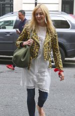 FEARNE COTTON Leaves BBC Radio 2 Studio in London 05/29/2017