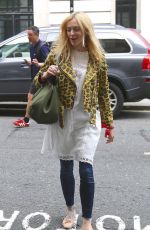 FEARNE COTTON Leaves BBC Radio 2 Studio in London 05/29/2017