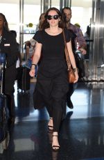 FELICITY JONES at JFK Airport in New York 05/02/2017