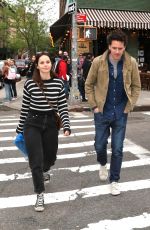 FELICITY JONES Out and About in New York 05/01/2017