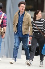 FELICITY JONES Out and About in New York 05/01/2017