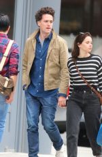 FELICITY JONES Out and About in New York 05/01/2017