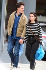 FELICITY JONES Out and About in New York 05/01/2017