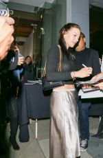 FRANCESCA EASTWOOD Arrives at De Re Gallery in West Hollywood 05/05/2017