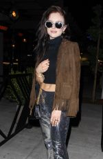 FRANCESCA EASTWOOD at Peppermint Club in West Hollywood 05/14/2017