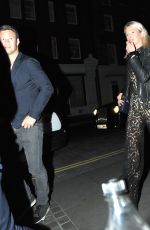 GEORGIE HUDDART at Chiltern Firehouse in London 05/04/2017