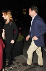 GERI HALLIWELL Arrives at Scott