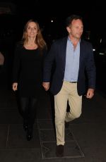 GERI HALLIWELL Arrives at Scott