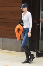 GIGI HADID Leaves Her Apartment in New York 05/30/2017