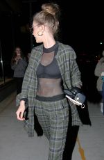 GIGI HADID Night Out in New York 05/04/2017