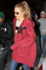 GIGI HADID Out for Dinner at Gato in New York 05/12/2017