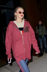 GIGI HADID Out for Dinner at Gato in New York 05/12/2017