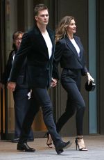 GISELE BUNCHEN and Tom Brady Out in New York 05/01/2017