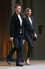 GISELE BUNCHEN and Tom Brady Out in New York 05/01/2017