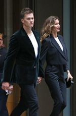 GISELE BUNCHEN and Tom Brady Out in New York 05/01/2017