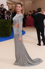 GISELE BUNDCHEN at 2017 MET Gala in New York 05/01/2017