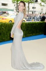 GISELE BUNDCHEN at 2017 MET Gala in New York 05/01/2017