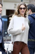 GISELE BUNDCHEN Out at Madison Avenue in New York 05/09/2017