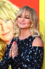GOLDIE HAWN at Snatched Premiere in Los Angeles 05/10/2017