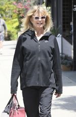 GOLDIE HAWN Out and About in Brentwood 05/29/2017