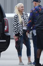 GWEN STEFANI at Van Nuys Airport in  los Los Angeles 05/10/2017