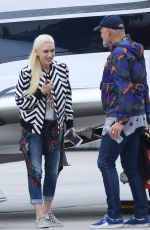 GWEN STEFANI at Van Nuys Airport in  los Los Angeles 05/10/2017