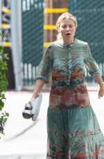 GWYNETH PALTROW with a Soft Cast on Her Right Leg Out in Los Angeles 05/26/2017
