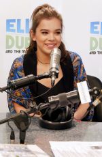HAILEE STEINFELD at Elvis Duran Morning Show in New york 05/03/2017