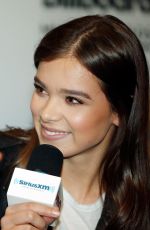 HAILEE STEINFELD at SiriusXM Hits 1 in Hollywood Broadcasts Backstage 05/20/2017