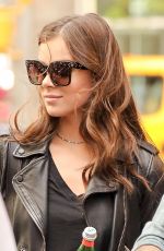 HAILEE STEINFELD Leaves a Studio in New York 05/02/2017