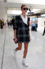 HAILEY BALDWIN Arrives at Airport in Nice 05/17/2017