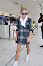 HAILEY BALDWIN Arrives Nice Airport 05/17/2017