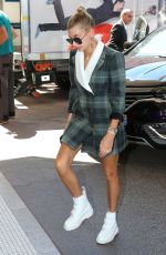 HAILEY BALDWIN Arriving at Martinez Hotel in Cannes 05/17/2017