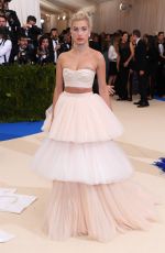 HAILEY BALDWIN at 2017 MET Gala in New York 05/01/2017