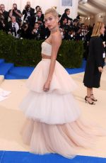 HAILEY BALDWIN at 2017 MET Gala in New York 05/01/2017