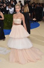 HAILEY BALDWIN at 2017 MET Gala in New York 05/01/2017