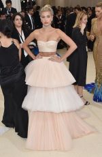 HAILEY BALDWIN at 2017 MET Gala in New York 05/01/2017