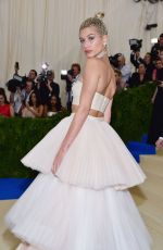 HAILEY BALDWIN at 2017 MET Gala in New York 05/01/2017