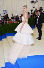 HAILEY BALDWIN at 2017 MET Gala in New York 05/01/2017