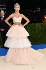 HAILEY BALDWIN at 2017 MET Gala in New York 05/01/2017