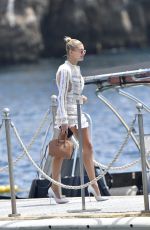 HAILEY BALDWIN Leaves Eden Roc Hotel in Cannes 05/23/2017