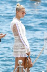 HAILEY BALDWIN Leaves Eden Roc Hotel in Cannes 05/23/2017