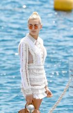 HAILEY BALDWIN Leaves Eden Roc Hotel in Cannes 05/23/2017