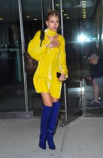 HAILEY BALDWIN Leaves Her Hotel in New York 05/03/2017